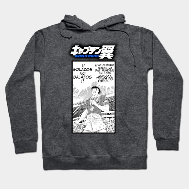 Captain Tsubasa World Youth - Golazos no Balazos Hoodie by Il Mercante